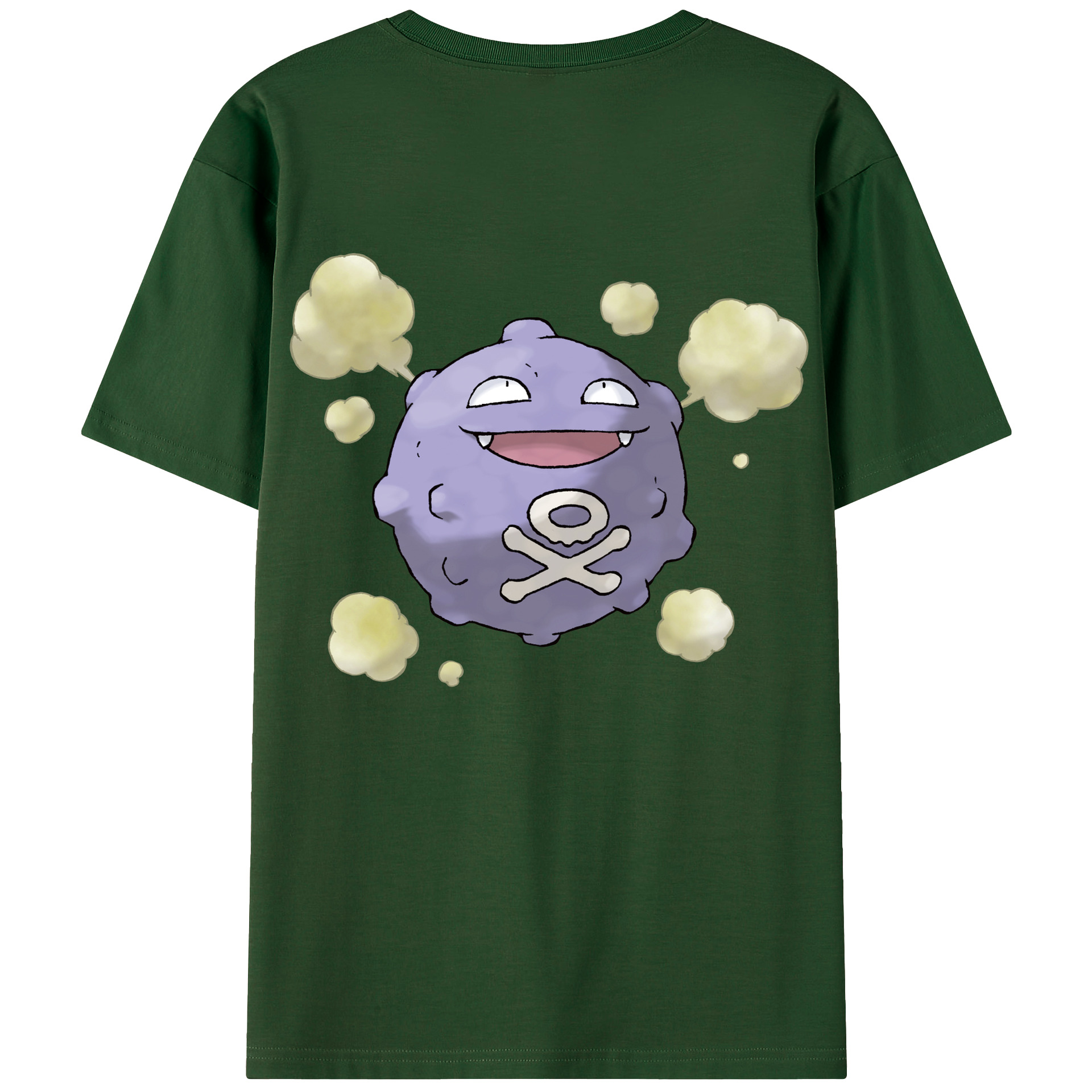 （画像用） ポケットモンスター Pokémon 綿100％半袖Tシャツ（背面プリント）